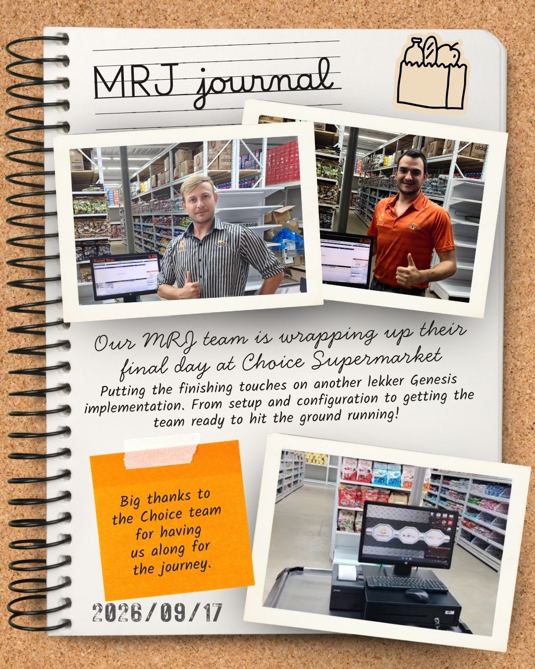 Choice Supermarket Genesis Implementation – MRJ Journal photo
