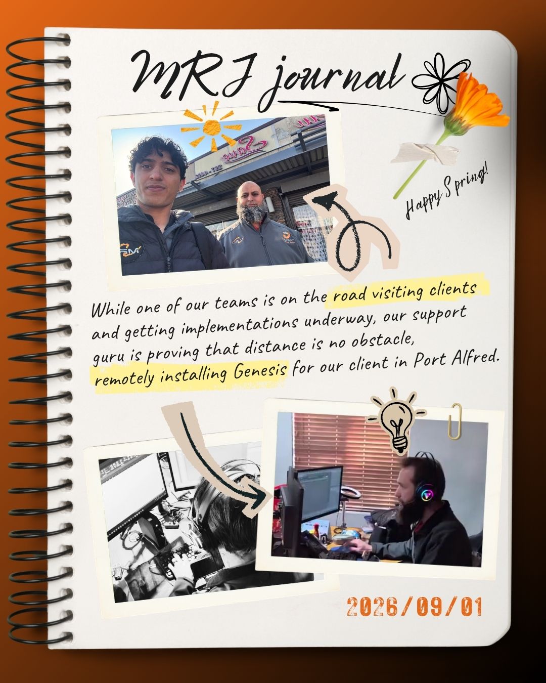 Remote Genesis Install – Port Alfred – MRJ Journal photo