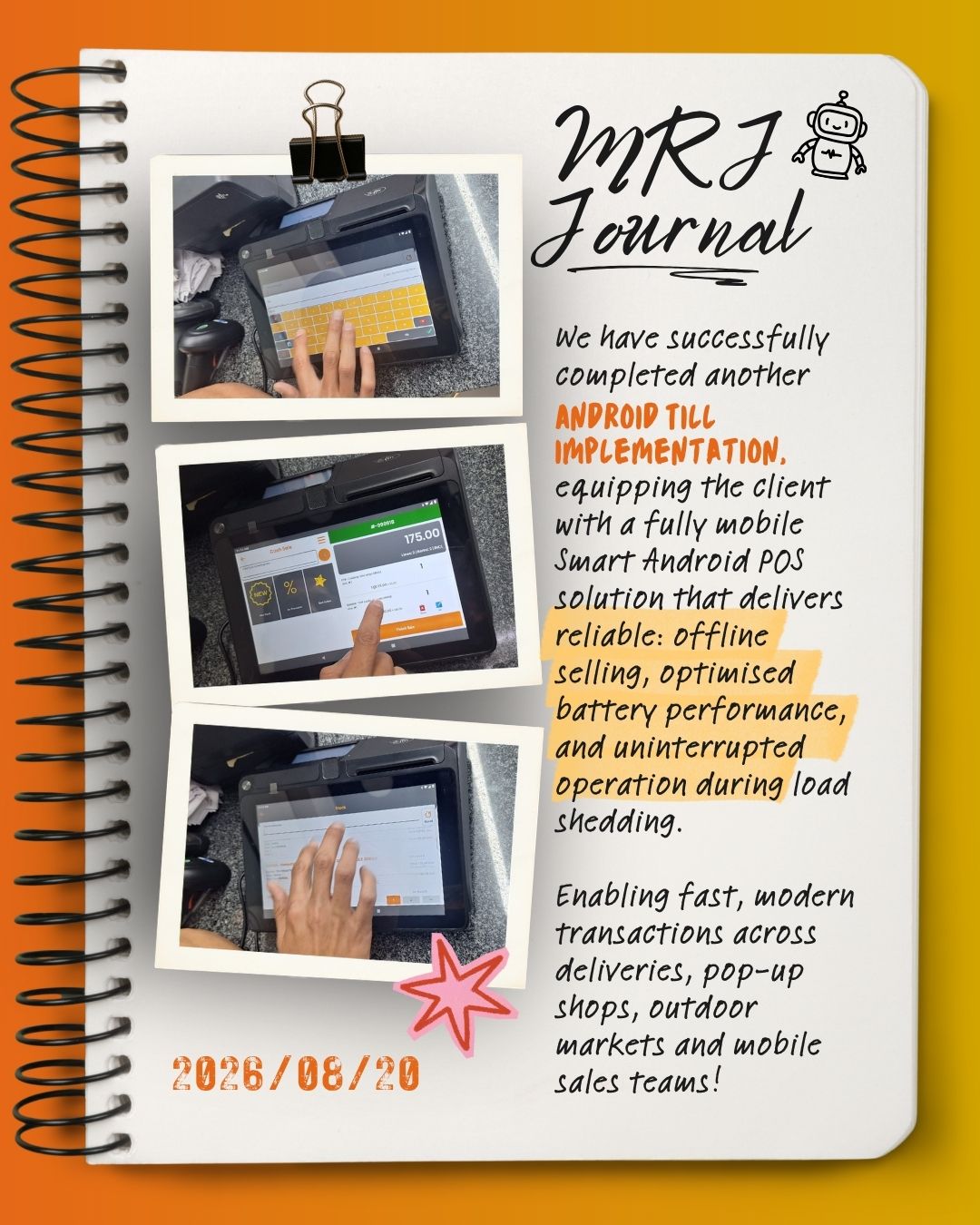 Android Till Implementation – MRJ Journal cover